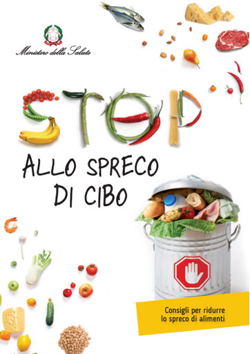 Volantino stop allo spreco di cibo